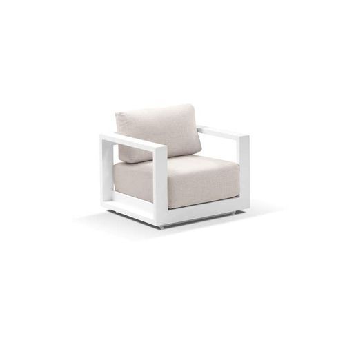 Milos Arm Sofa - Pebble