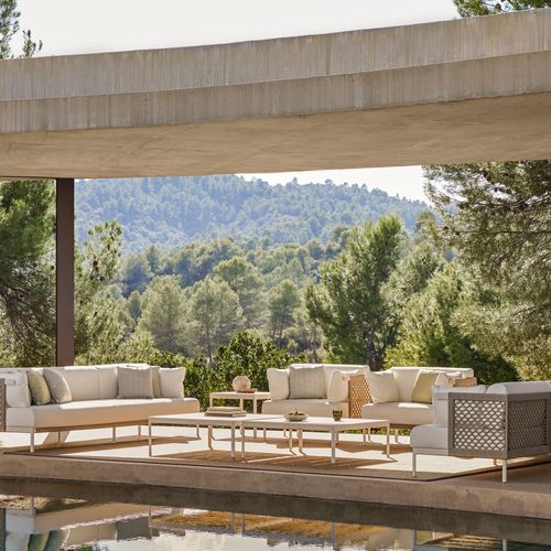 Legacy Outdoor Sofa 3 by Point
