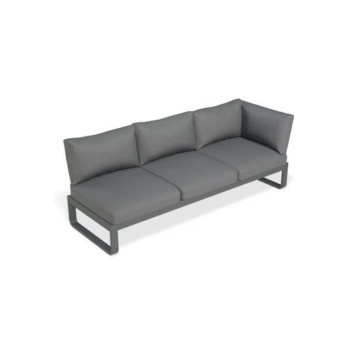 Fino Config A - Outdoor Modular Sofa in Matt Charcoal