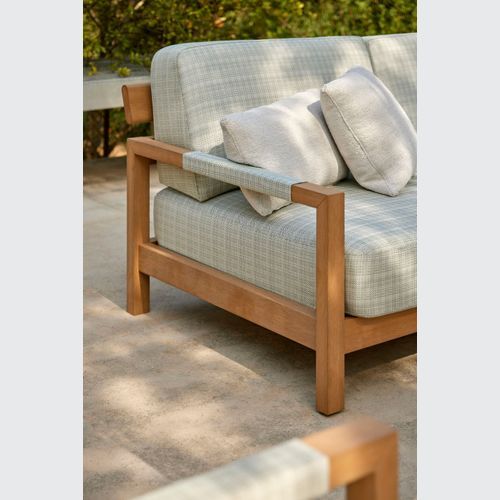 Kubik Outdoor TechTeak 3 Seater Sofa by Point