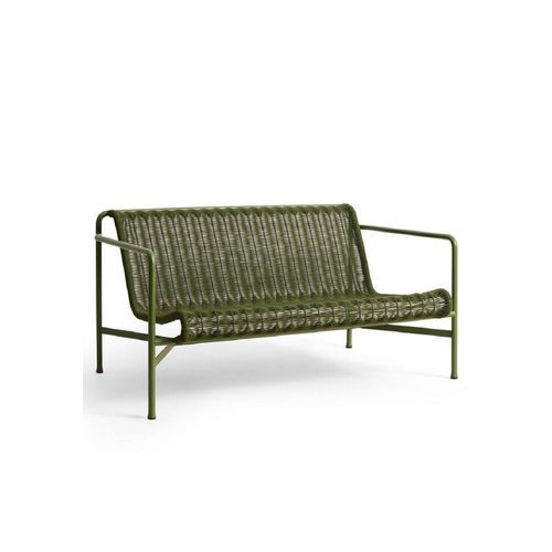 Palissade Cord Dining Bench with Armrest