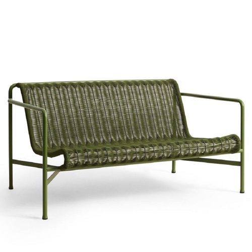 Palissade Cord Dining Bench with Armrest