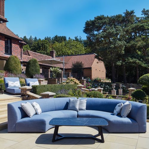 Azur Curved Sofa by Coco Wolf