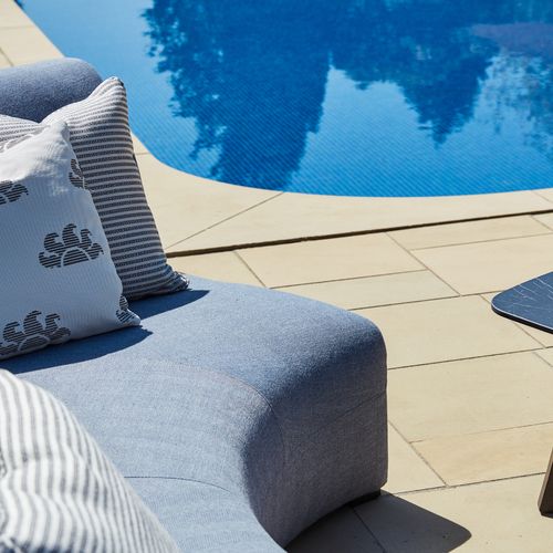 Azur Curved Sofa by Coco Wolf
