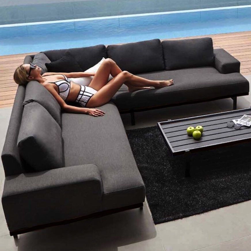 Mood Outdoor Corner Sofa | Sooty