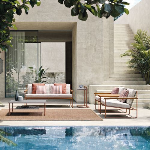 Pipe Outdoor Sofa By Atmosphera
