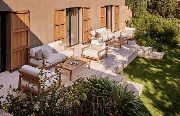 Kubik Outdoor TechTeak 2 Seater Sofa by Point