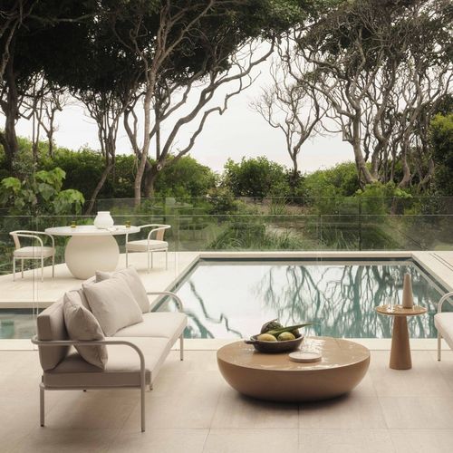 Outdoor Palm Sofa
