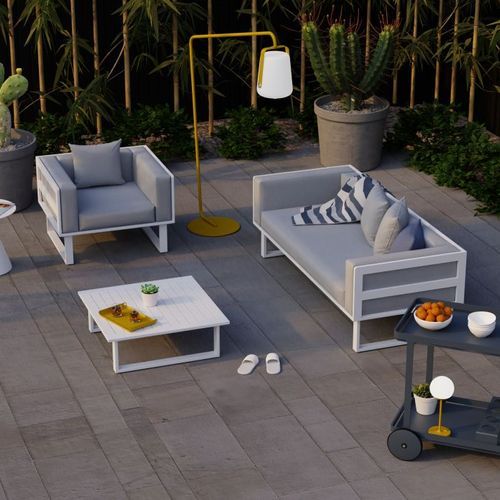 Vivara Sofa - White - Single