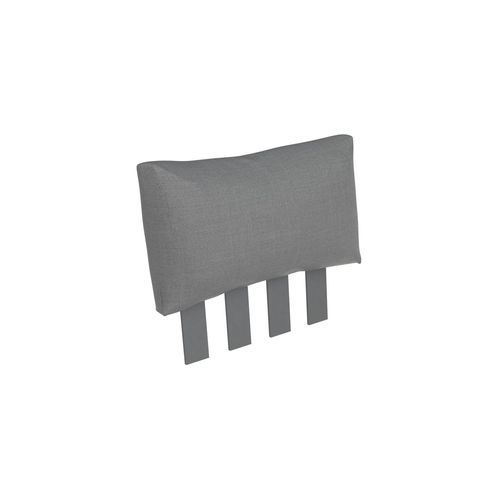 Fino Sofa Extra Back in Matt Charcoal Frame / Dark Grey Fabric