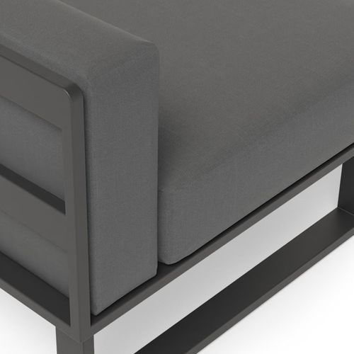 Vivara Sofa - Charcoal - Modular Section E - No Arm