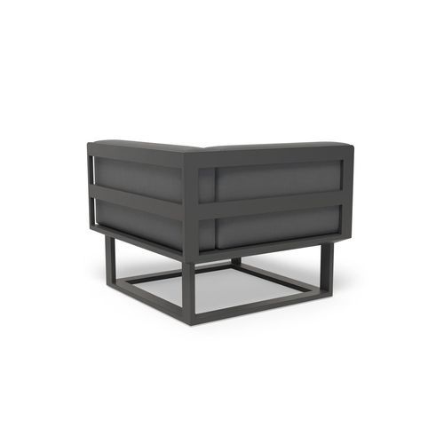 Vivara Sofa - Charcoal - Modular Section D - Corner