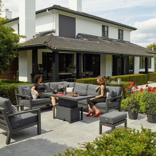 LIFE TIMBER Outdoor Aluminium Modular Corner Lounge
