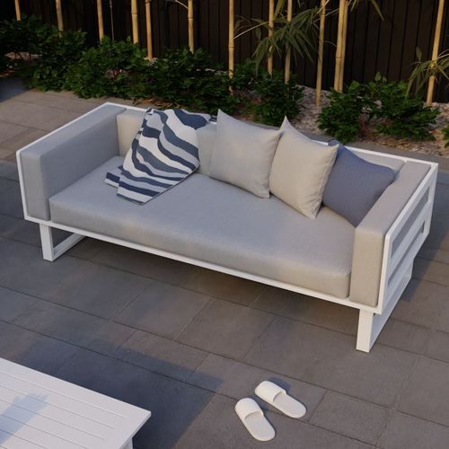 Vivara Sofa - White - Two Seater