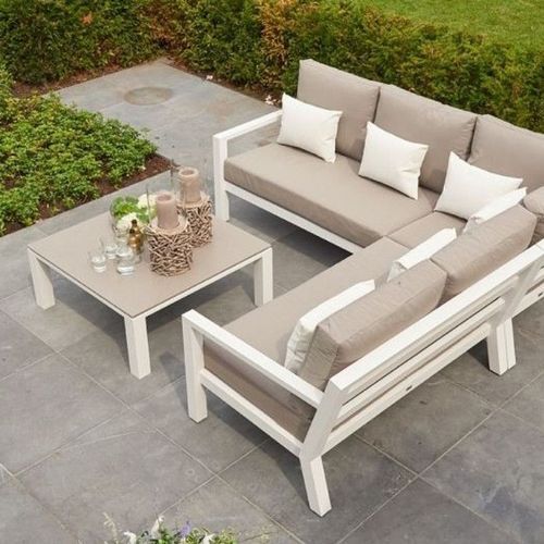 LIFE TIMBER Outdoor Aluminium Modular Corner Lounge