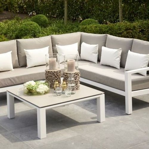 LIFE TIMBER Outdoor Aluminium Modular Corner Lounge