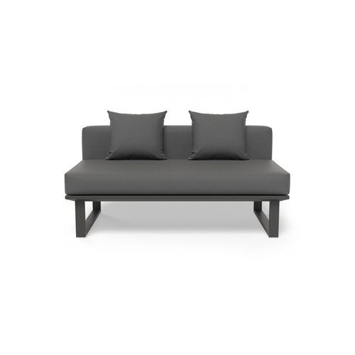 Vivara Sofa - Charcoal - Modular Section C - No Arm