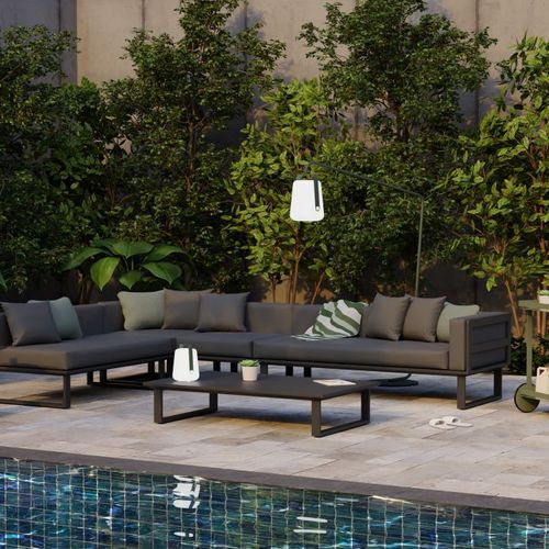 Vivara Sofa - Charcoal - Modular Section C - No Arm