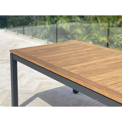 Barcelona Outdoor Teak Dining Table 240 x 100cm