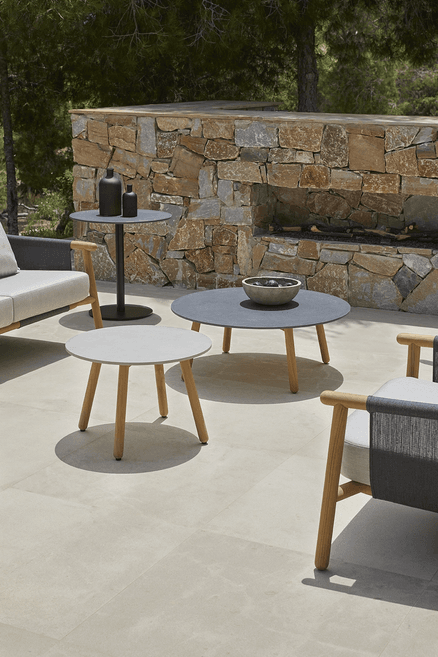 Round Outdoor Auxiliar Table by Point