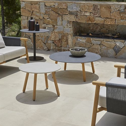 Round Outdoor Auxiliar Table by Point