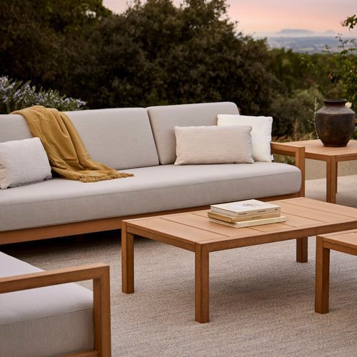 Kubik Outdoor TechTeak Coffee Table by Point