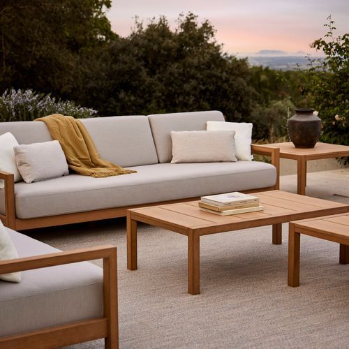 Kubik Outdoor TechTeak Coffee Table by Point