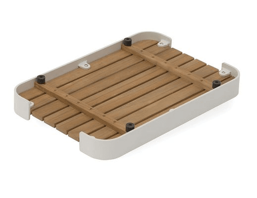 Fino Outdoor Tray Rectangle White