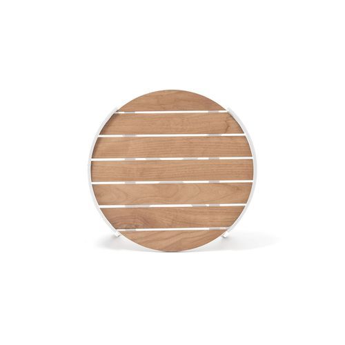Fino Outdoor Coffee Table - White 60cm