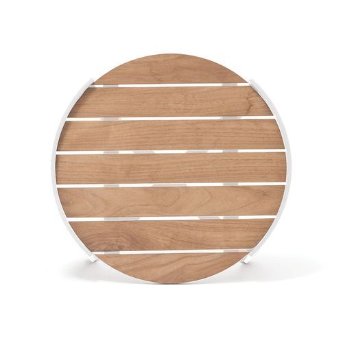 Fino Outdoor Coffee Table - White 60cm