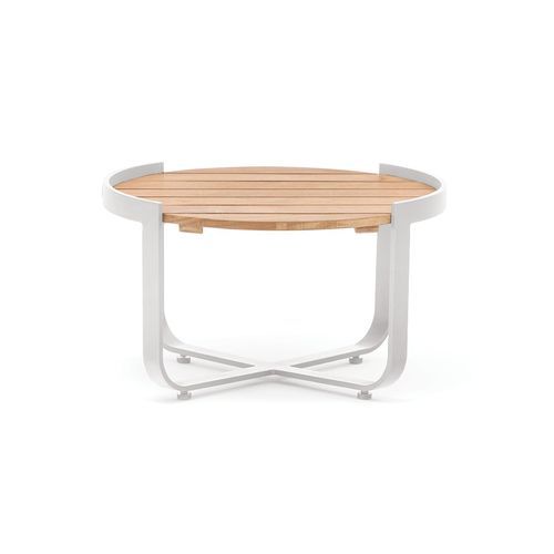 Fino Outdoor Coffee Table - White 60cm