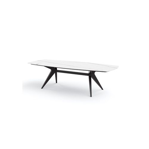 Cascais Porcelain Dining Table by Coco Wolf