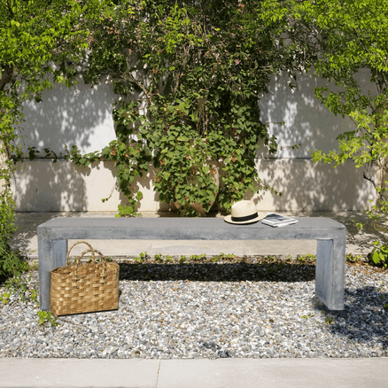 Palermo Outdoor Concrete Bench