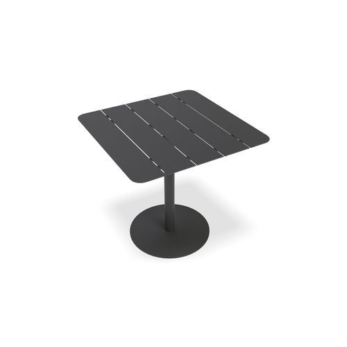 Roku Cafe Table - Outdoor - Charcoal - 65 x 65cm Table Top