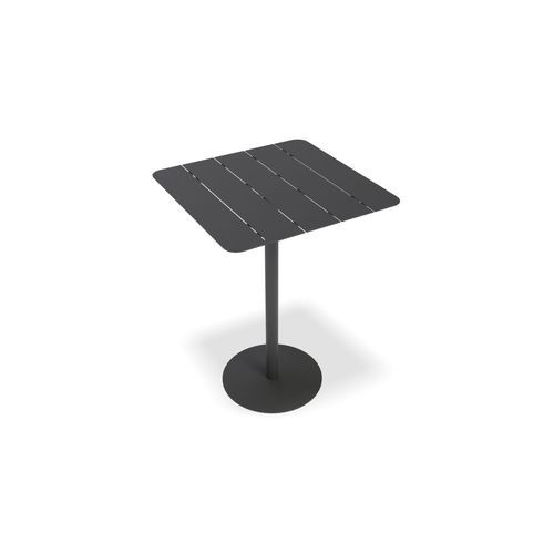 Roku High Bar Table - Outdoor - Charcoal - 65 x 65cm Table Top