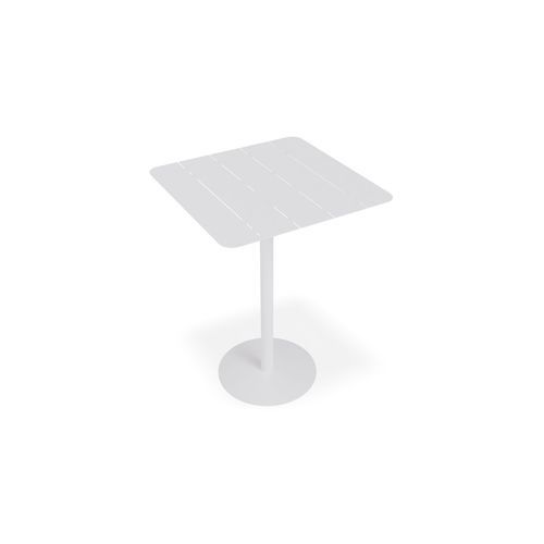 Roku High Bar Table - Outdoor - White - 65 x 65cm Table Top