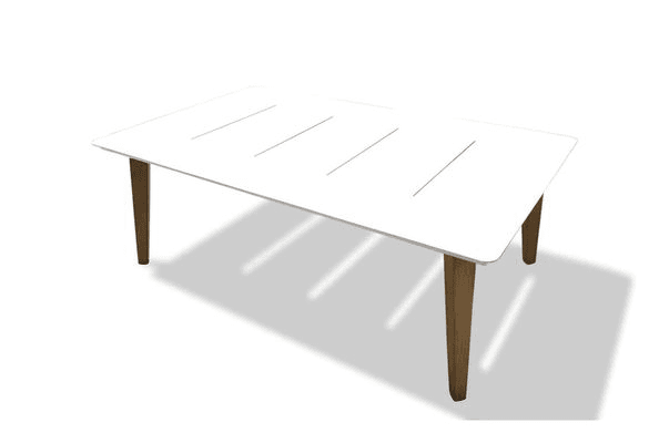 Ponza Aluminum - Outdoor Coffee Table