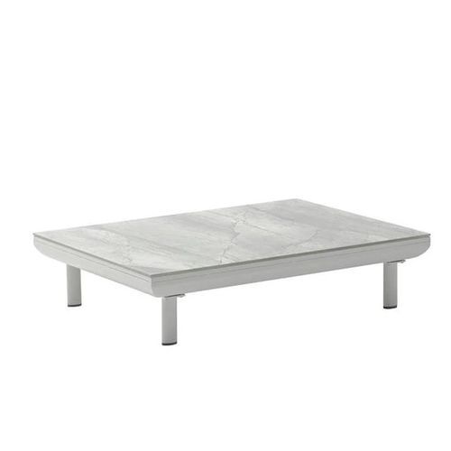 Club Aluminium Ceramic Top - Outdoor Coffee Table