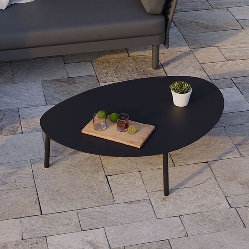 Cetara Coffee Table - Black - Large
