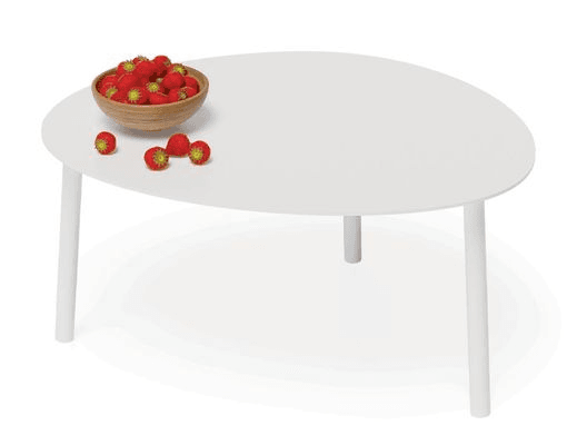 Cetara Coffee Table - Outdoor - White - Medium