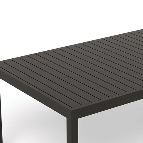 Halki Table - Outdoor - 160cm x 90cm - Charcoal