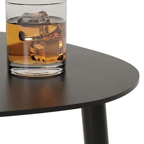 Cetara Side Table - Outdoor - Black