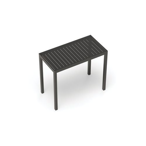 Halki Table - Outdoor - High Bar - 125cm x 65cm - Charcoal