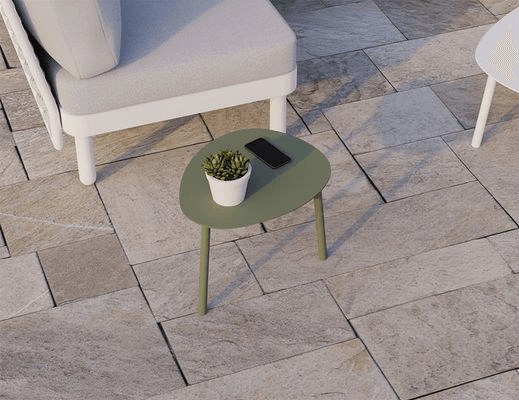 Cetara Side Table - Pale Eucalyptus