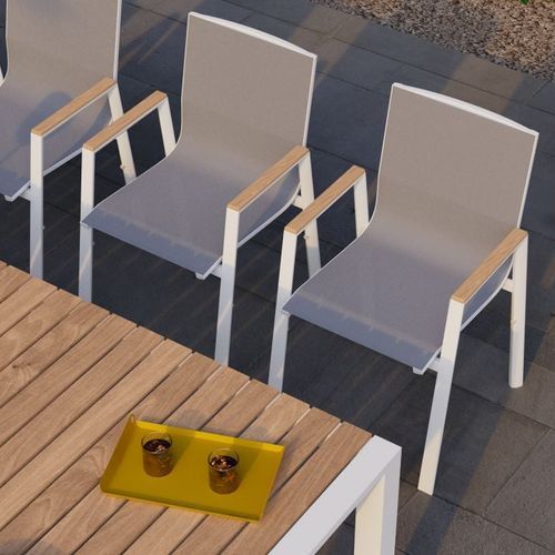 Vydel Table - Outdoor - 300cm x 110cm - White