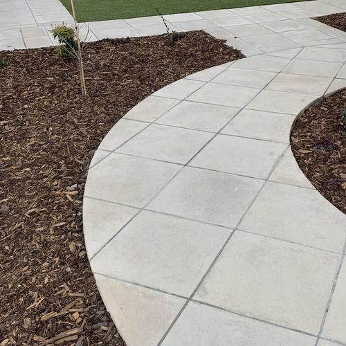 Wet Cast Paving