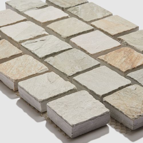 Autumn Blend Quartzite Cobblestones