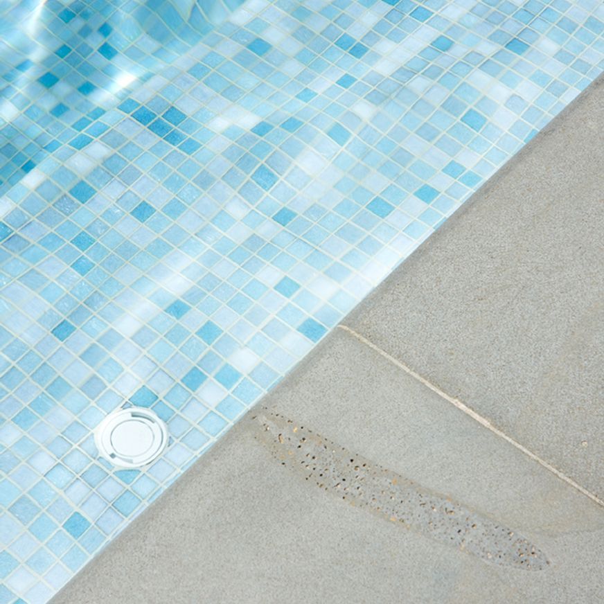 Bisazza Custom Glass Mosiac Pool Tiles