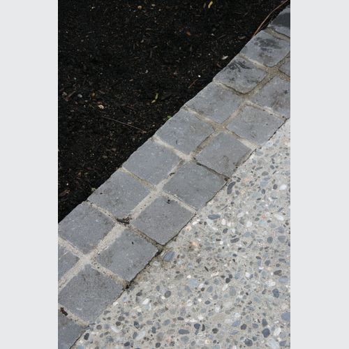 Basalt Cobbles On Mesh