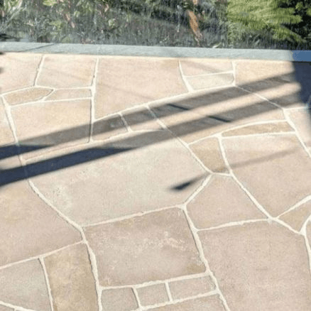 Cathedral Limestone Crazy Paving